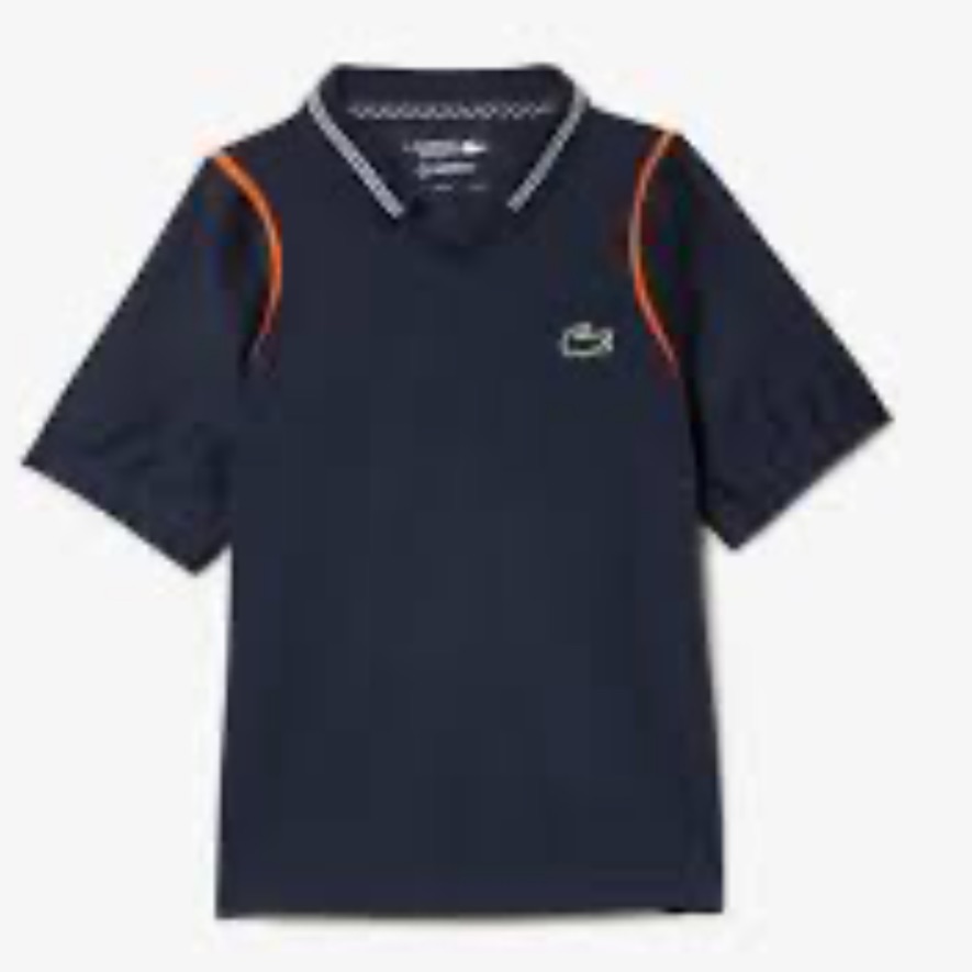 Lacoste Vivid Navy Tennis X Daniil Medvedev Ultra-Dry Polo